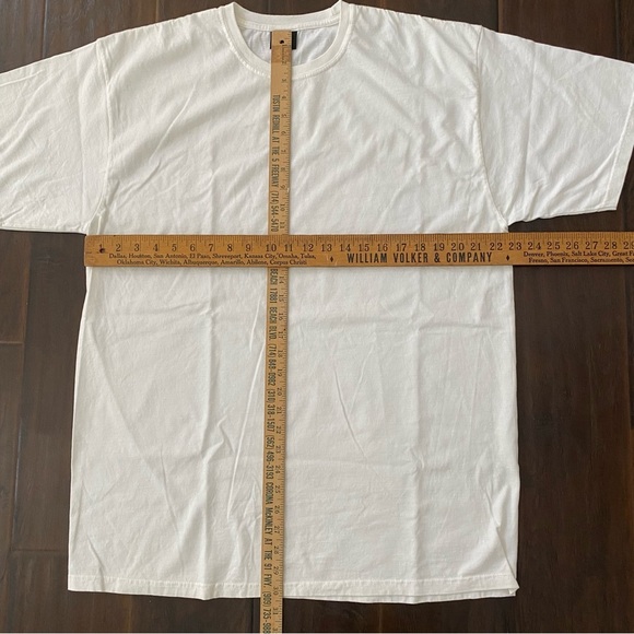 Stussy Men’s White Short Sleeve T-shirt 100% Cotton Size XL - Picture 5 of 8